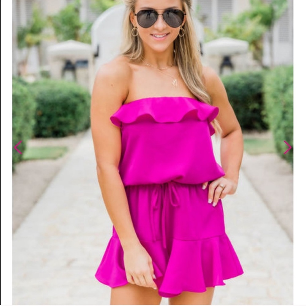 Magenta romper